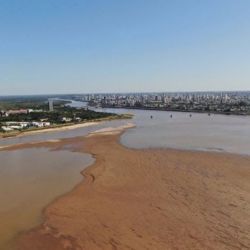 Los especialisas prevén que el caudal vuelva a descender, tanto en la provincia de Entre Ríos como en Corrientes