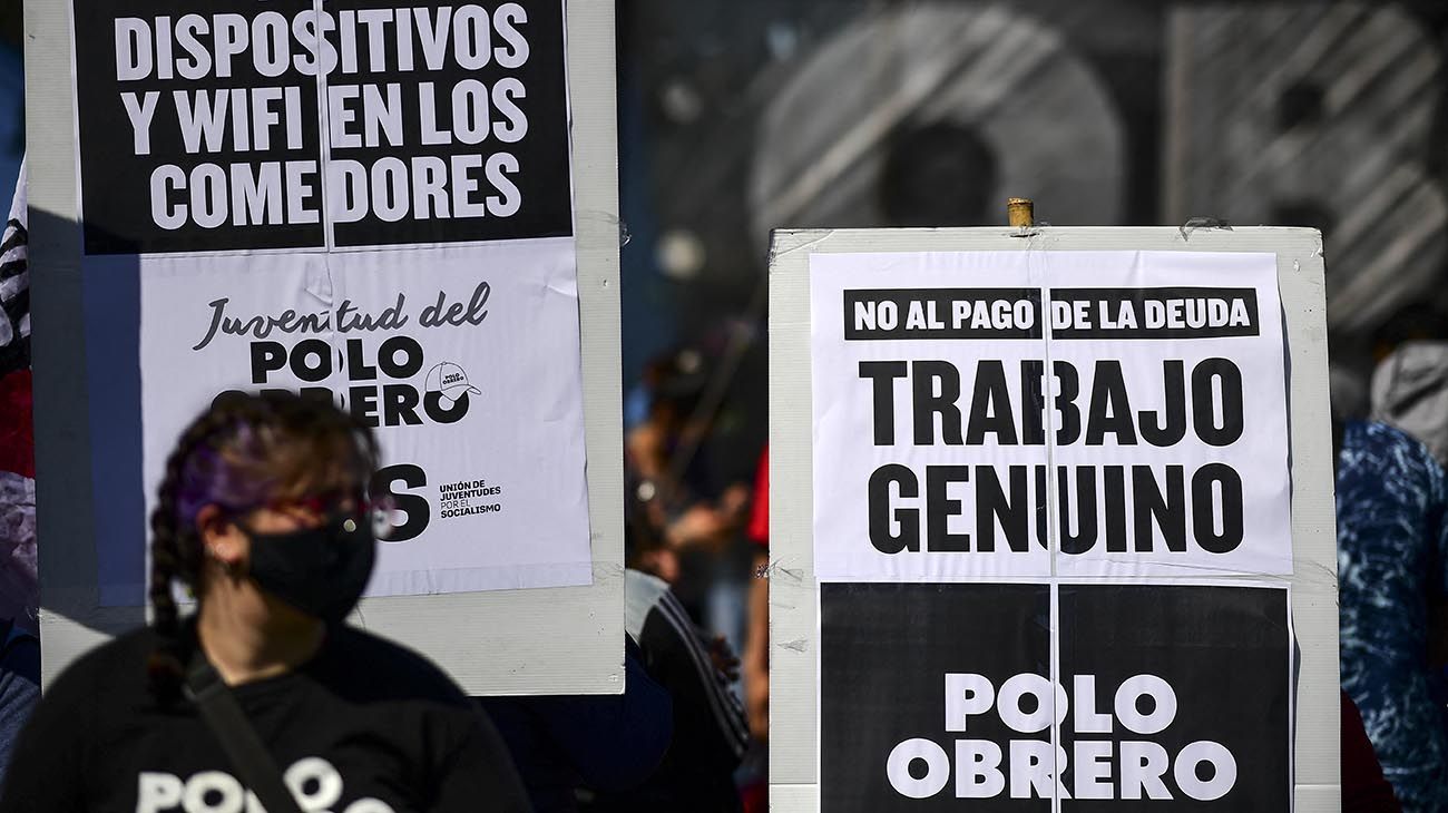 Marcha de Organizaciones sociales por el centro porteño 