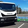 El renovado Iveco Tector a GNC fue presentado en Temaiken.
