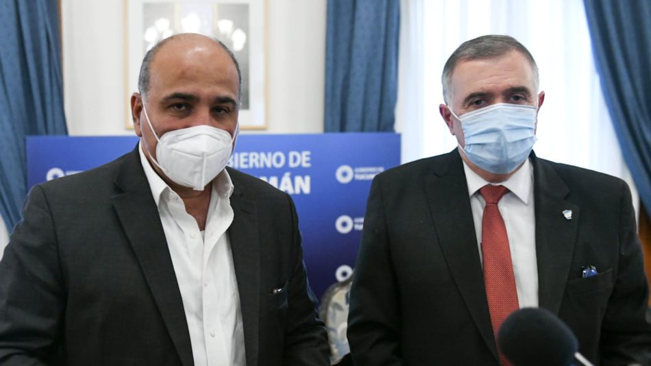 Juan Manzur y Osvaldo Jaldo