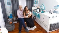 Alberto Cormillot y Estefanía Pasquini presentan a Emilio