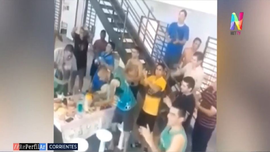 Polémica por el festejo de cumpleaños de un preso en Corrientes