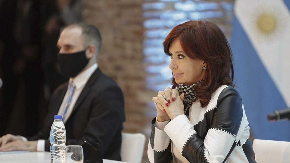Cristina Kirchner y Martín Guzmán