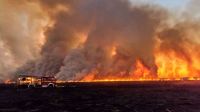 Incendios delta Parana Entre Rios