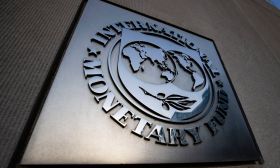 International Monetary Fund logo stock