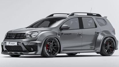 Se presentó el Duster Prior Design con suspensión baja