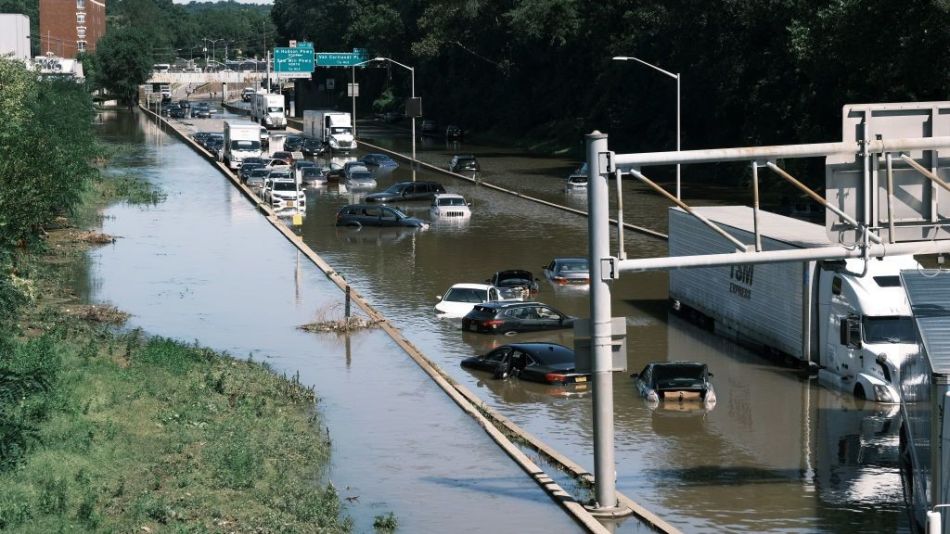 Remnants Of Hurricane Ida Move Through Northeast Causing Widespread Flooding