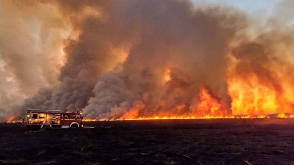 Incendios delta Parana Entre Rios