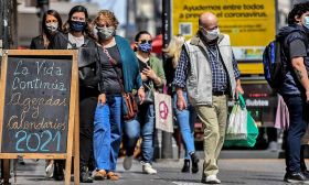 facemasks buenos aires coronavirus covid stock