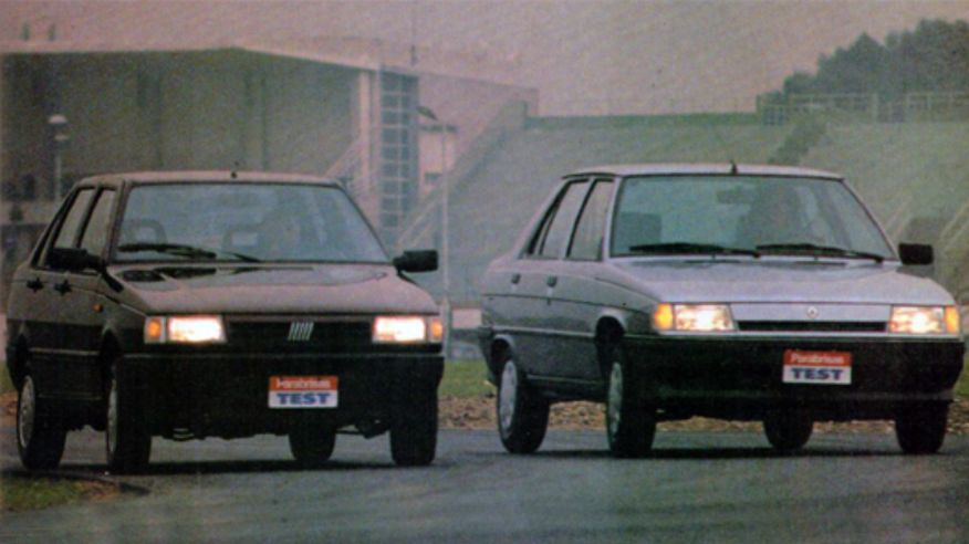 Renault 9 GTL vs. Fiat Duna SCL