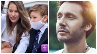Benjamín Vicuña y Pampita emocionados por la Primera Comunión de Beltrán