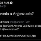 El polémico tweet de Jorge Rial por el vuelo de Susana Giménez junto a Antonio Laje 
