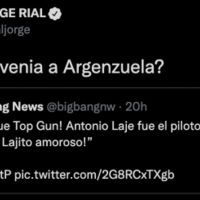 El polémico tweet de Jorge Rial por el vuelo de Susana Giménez junto a Antonio Laje