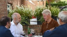 Rodríguez Larreta almorzó con el expresidente de EEUU Bill Clinton