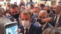 Huevazo a Emmanuel Macron 20210927