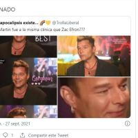 Ricky Martin apareció en TV y sorprendió con su cambio físico