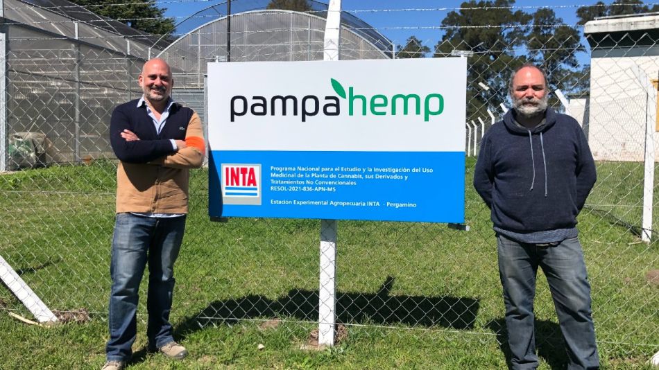 Pablo Fazio y Sebastián Tedesco, fundadores de Pampa Hemp