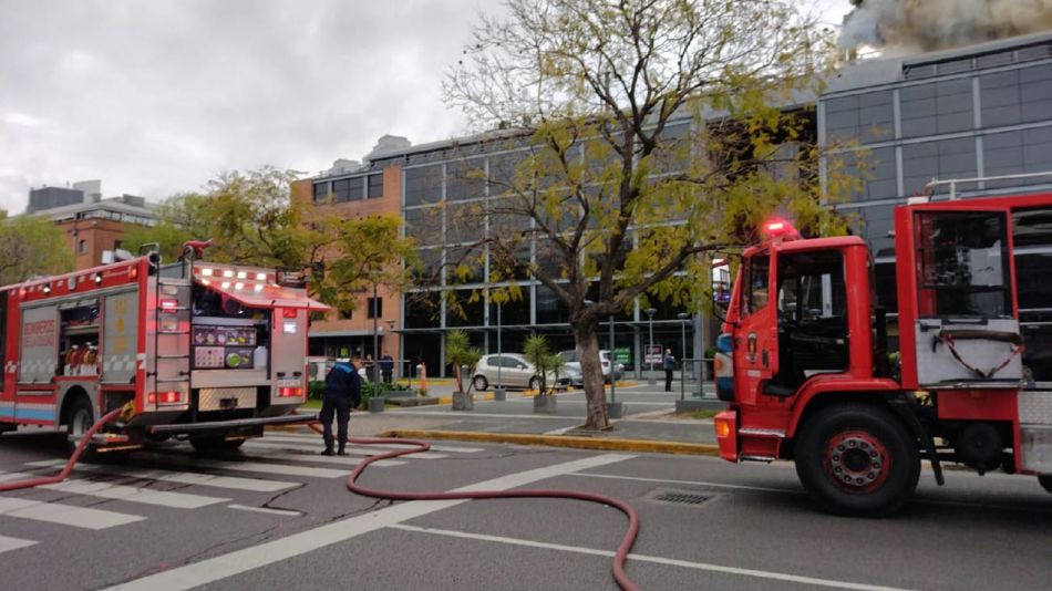 Incendio en Restaurant Gourmet Porteño 20210930