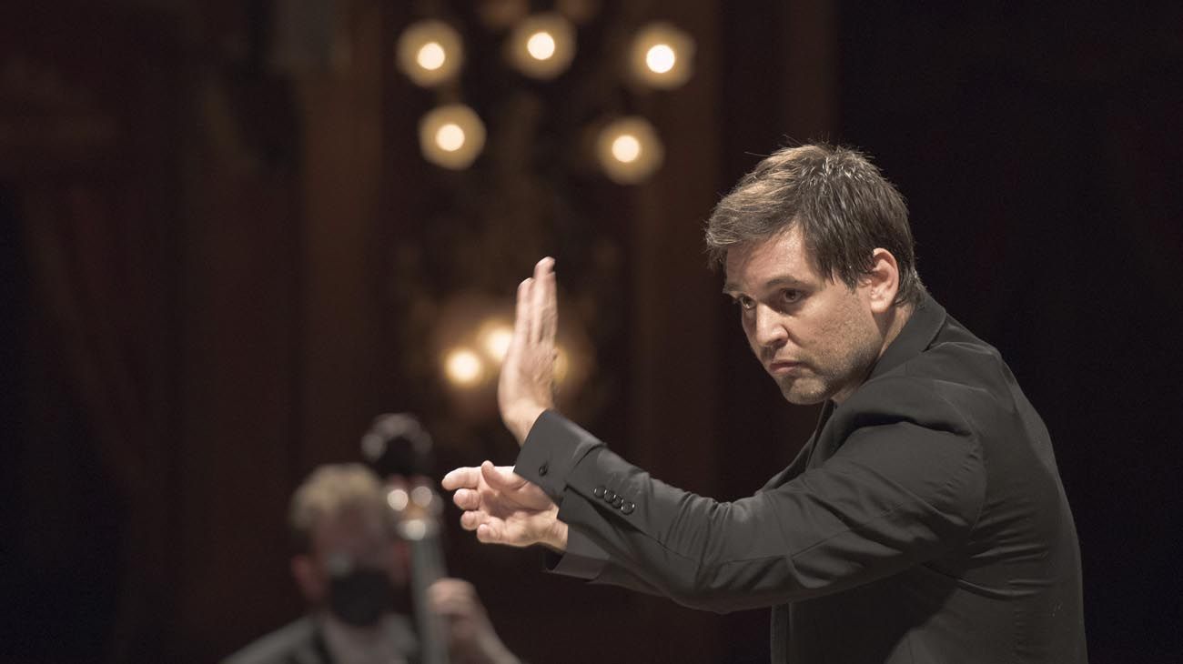 Concierto de la Orquesta Filarmónica de Buenos Aires en el Teatro Colón.