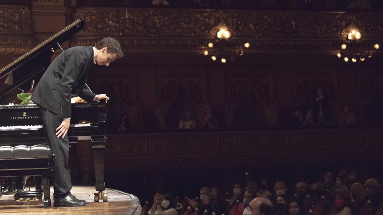 Concierto de la Orquesta Filarmónica de Buenos Aires en el Teatro Colón.