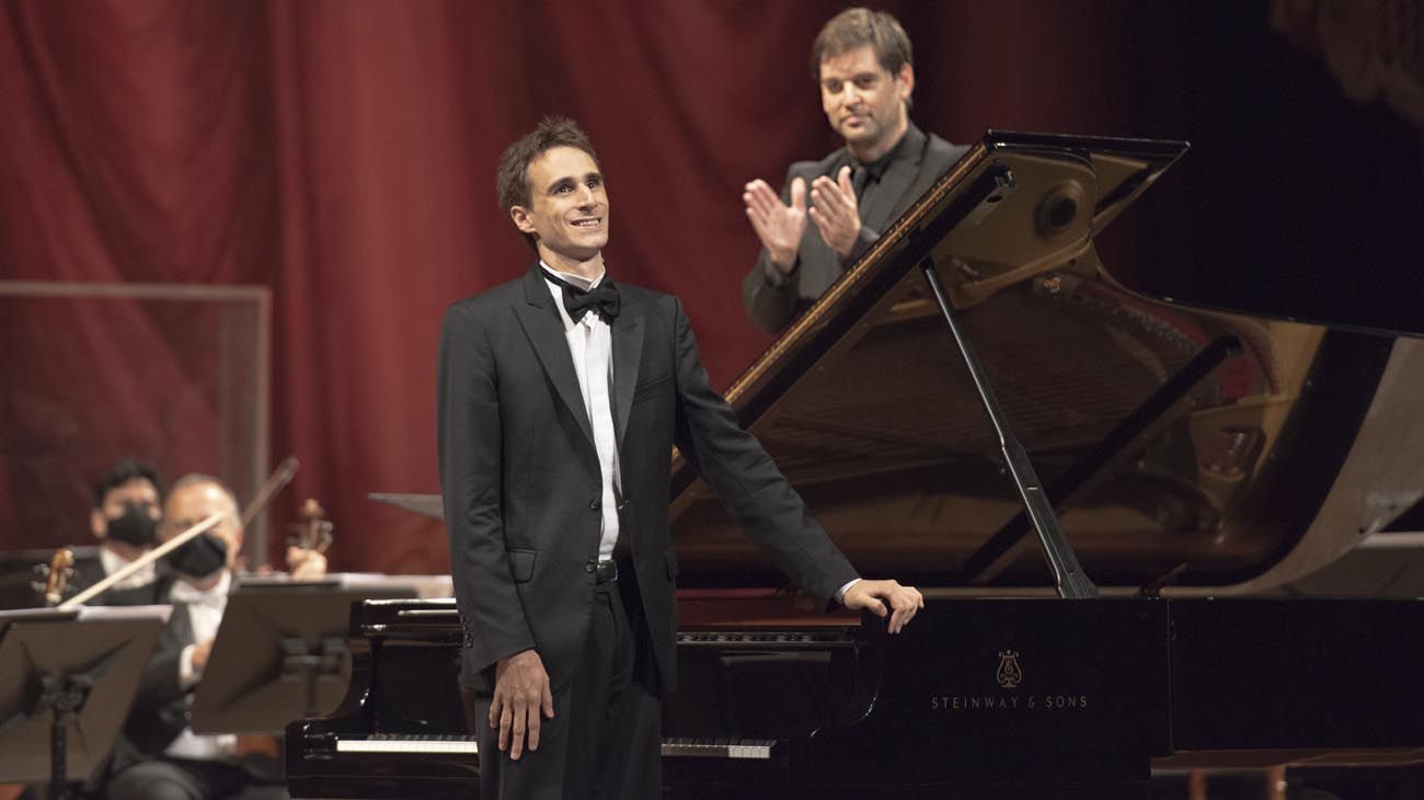 Concierto de la Orquesta Filarmónica de Buenos Aires en el Teatro Colón.