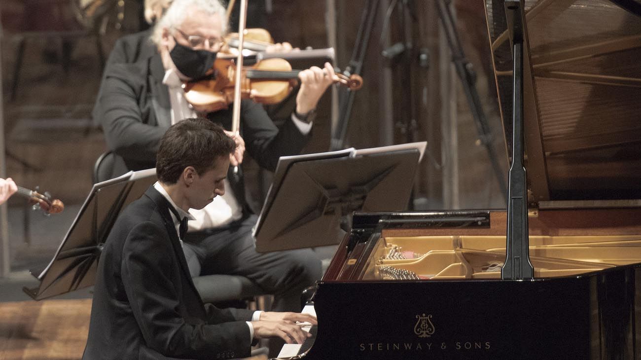 Concierto de la Orquesta Filarmónica de Buenos Aires en el Teatro Colón.