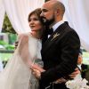 La boda soñada de Abel Pintos y Mora Calabrese