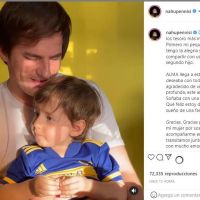 Nahuel Pennisi confirmó que será papá por segunda vez