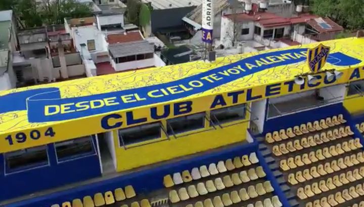 Desde el cielo - Club Atletico Atlanta 