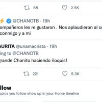 Chano compartió la receta que les cocinó a sus compañeros de rehabilitación