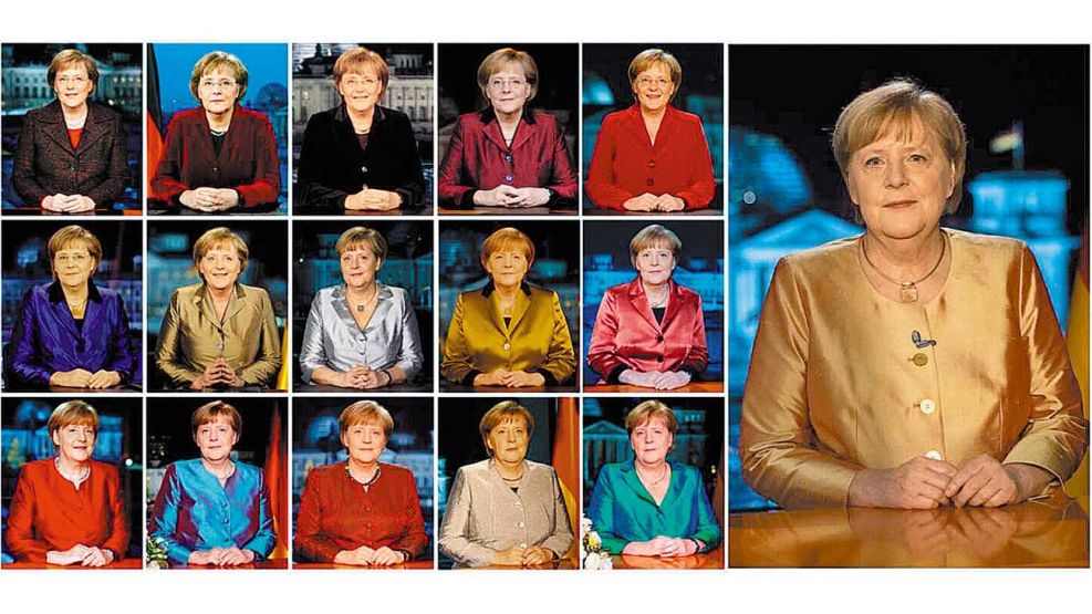 16 discursos de fin de año ininterrumpidos pronunció la canciller de Alemania, Angela Merkel.