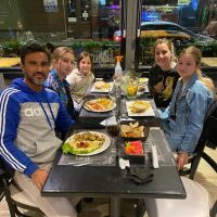 La escapada de finde de Mica Viciconte, Fabián Cubero y sus hijas