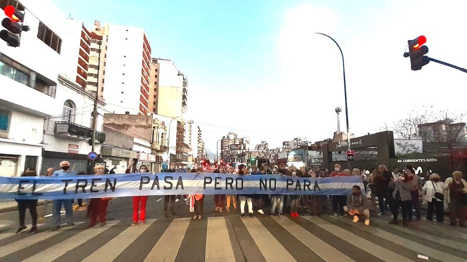 Vecinos de Villa Crespo reclaman la reapertura de la estación de tren. 20211005