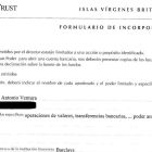 Jorge Rial sociedad offshore