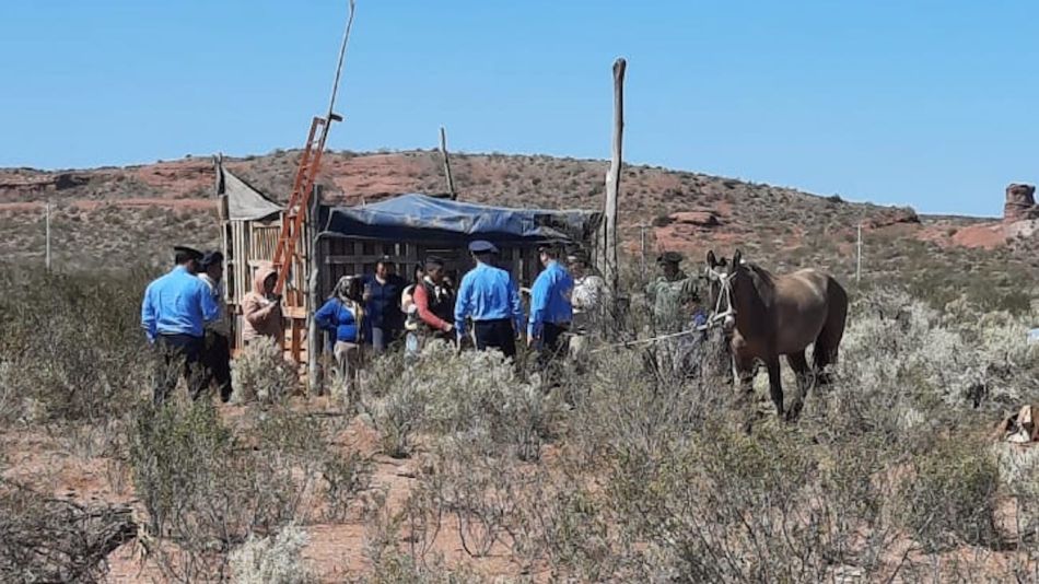 Toma de tierras en Neuquén