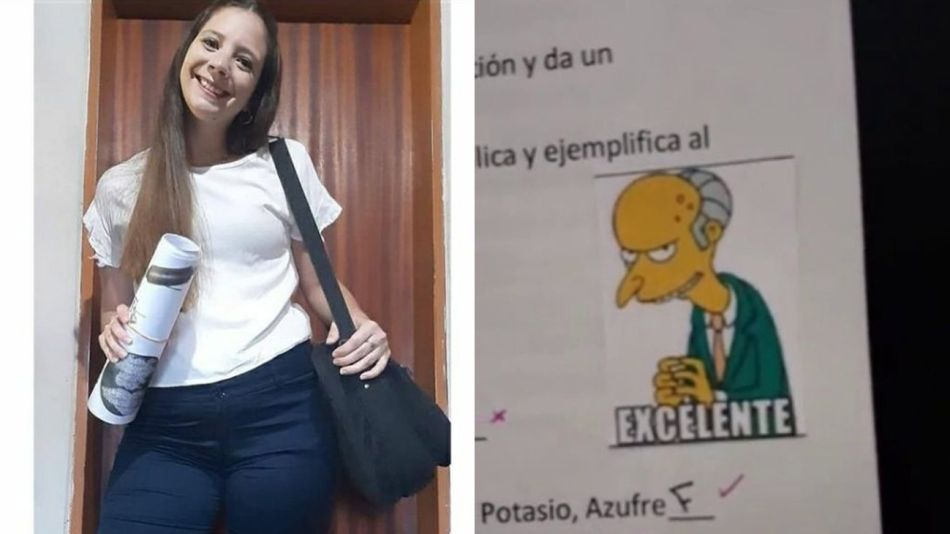 Una docente corrigió los exámenes de sus alumnos con memes y se hizo viral 20211007