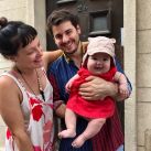 Nito Artaza pudo conocer a su nieta después de siete meses: "Llegó mi nieta"