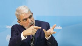 Aníbal Fernández chicaneó a los votantes de Juntos por el Cambio: “Se van a pegar un tiro en el pie”