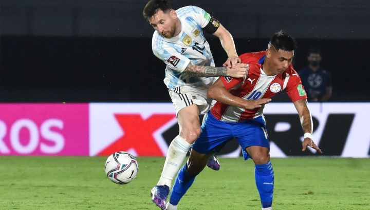 Messi-Paraguay