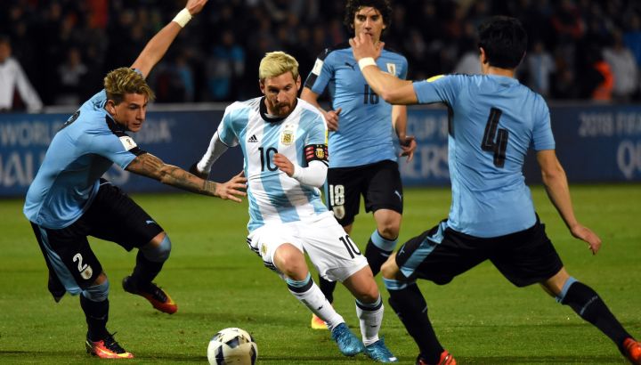 Messi vs Uruguay