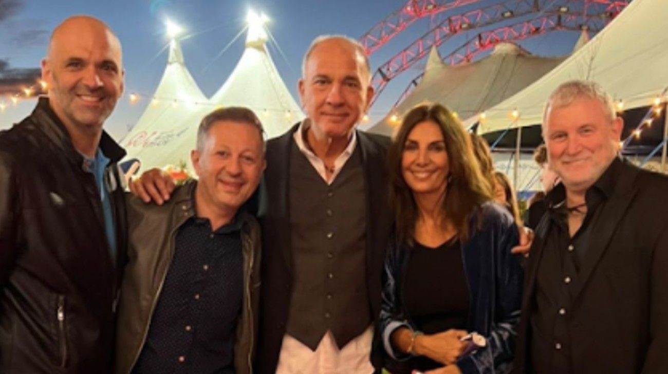 Benjamín Vicuña, Fer Dente y Nico Furtado juntos en una importante alfombra roja en Madrid 