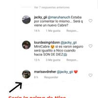 Laurita Fernández subió fotos de sus vacaciones con Cabré pero un detalle llamó la atención