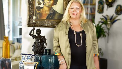 Lilita Carrió presentó a su hija y la nueva colección de su marca "By Lilitas"