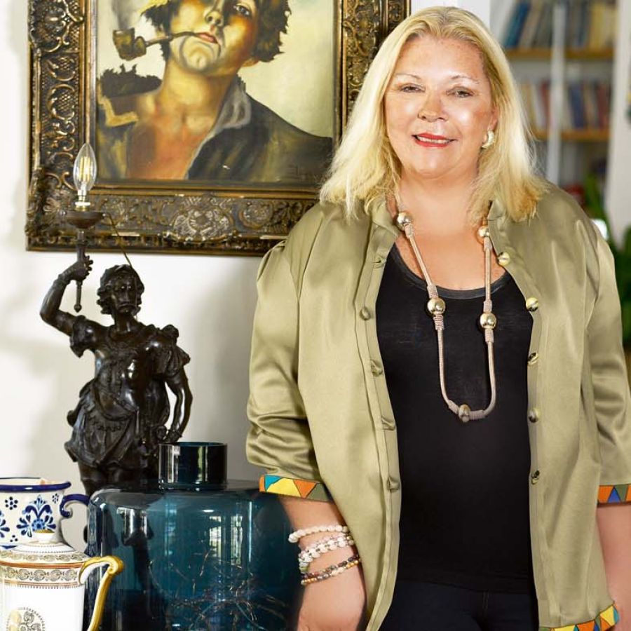 Lilita Carrió presentó a su hija y la nueva colección de su marca \