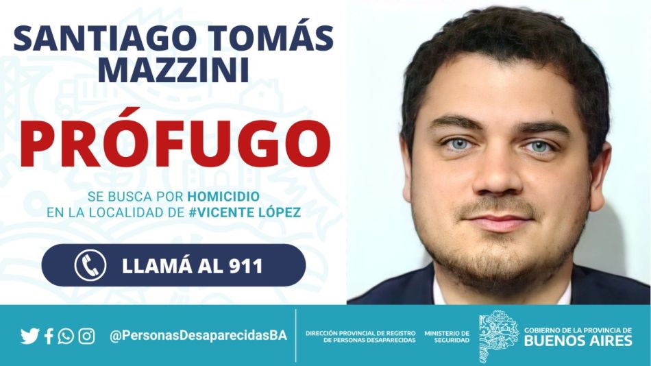 Santiago Mazzini profugo asesino recompensa g_20211012