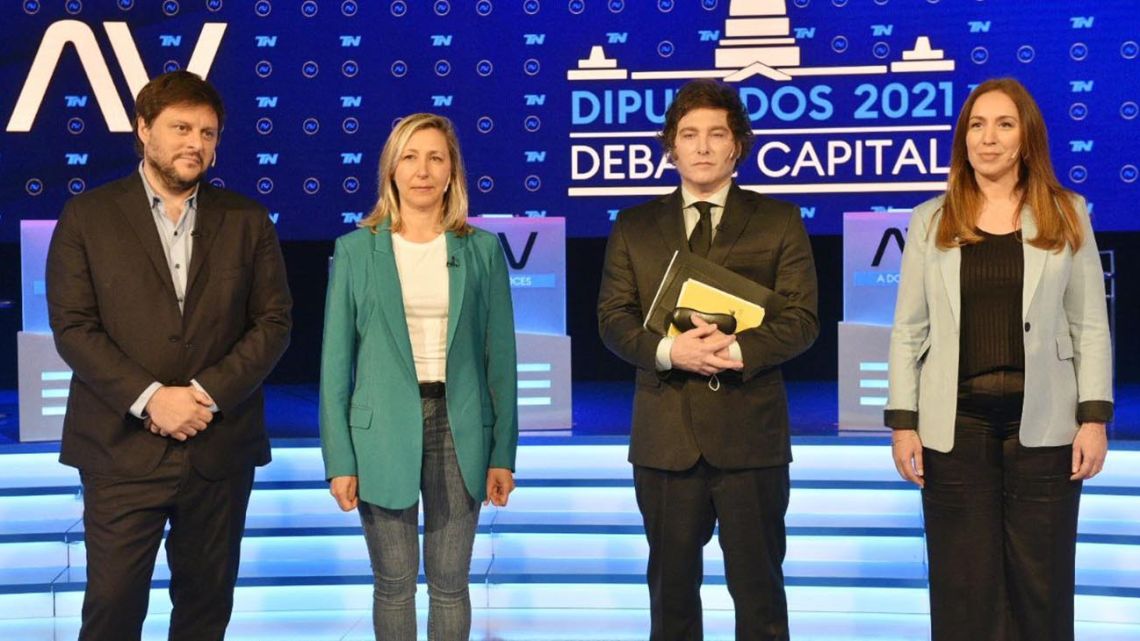 Debate en Capital: la escena más tensa entre Myriam Bregman y Javier ...