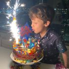 El álbum de fotos del íntimo cumpleaños de Benicio Vicuña, el hijo de Pampita y Benjamín