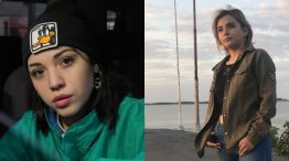 (De Izq. a der.). Nahiara Muchico y Roxy VR, las ganadoras del concurso de UNICEF.