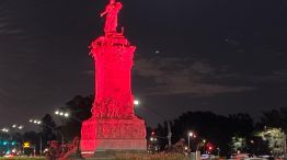 Monumentos iluminados por el Día Mundial de la Trombosis