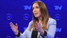 El momento incómodo de Vidal cuando le preguntaron sobre sus bienes: "Todo lo que quieras saber está en mi declaración de candidata"